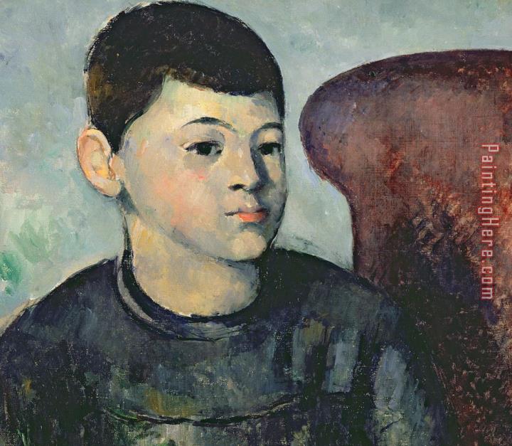 Paul Cezanne Portrait Of The Artists Son